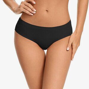 Women's Seamless No-Show Briefs 4-pack